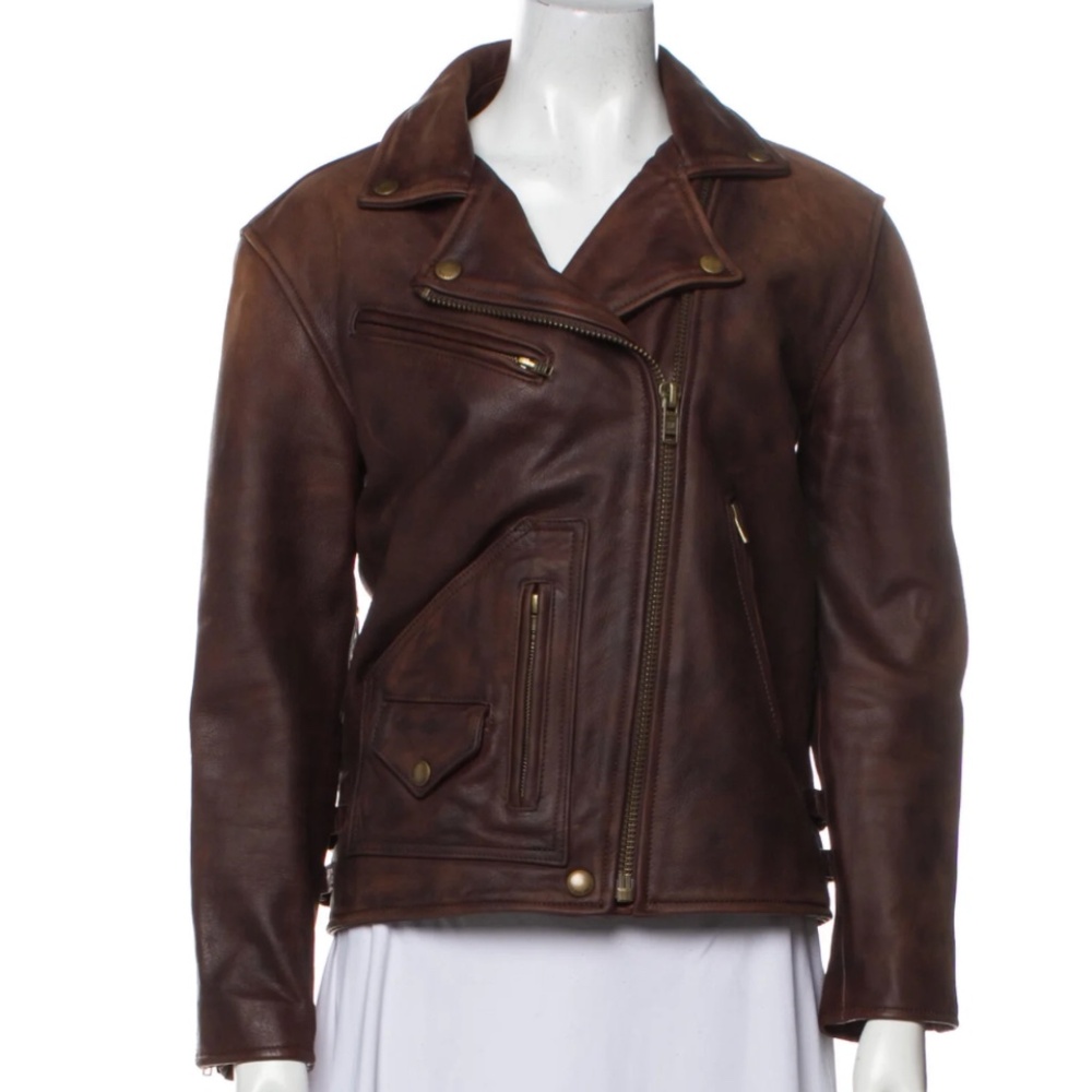 Frye Leather Biker Jacket